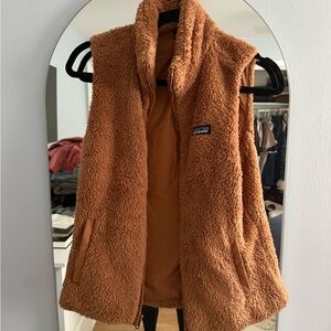 Patagonia Tan Sherpa Vest